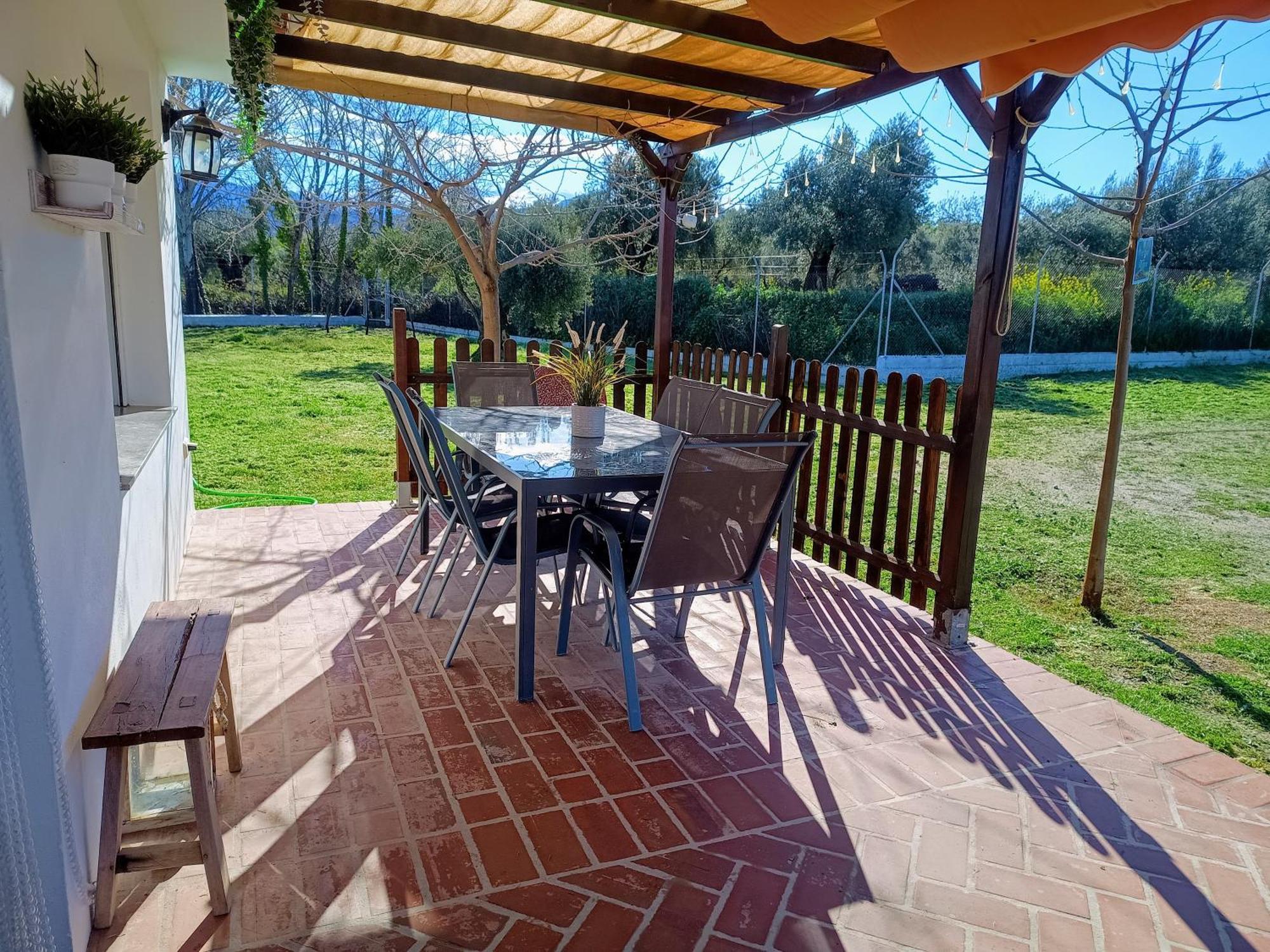 Casa De Campo Los Manueles Ideal Perros Pet Friendly Gojar Exterior photo